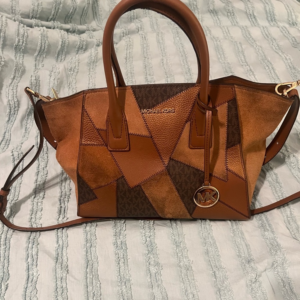 Michael Kors Avril patchwork purse